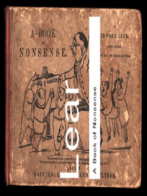 cover image of A Book of Nonsense